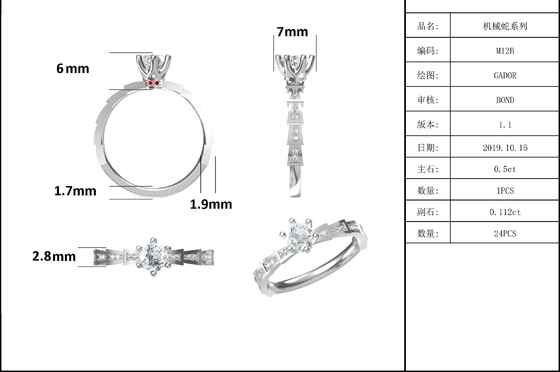 सफेद Moissanite अद्वितीय Sytle और नीलम Platineve हीरे के आभूषण महिलाओं की अंगूठी