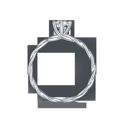 Moissanite सगाई महिलाओं की अंगूठी सेट हीरे और नीलम शादी बैंड सफेद सोने प्रशस्त के लिए