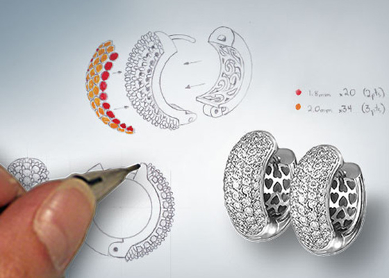 सगाई के लिए दो टोन 0.80ct सेमी माउंट ज्वेलरी रिंग 14K गोल्ड मटेरियल ODM: